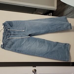 GRAPENT Wide Leg Jeans for Women Stretch High Wasited Elastic Waist Bell Bottom